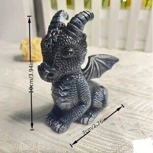 Cute baby dragon figurine decor statue‎